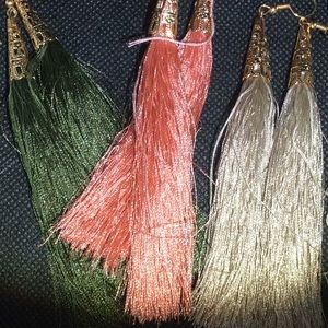 Long Fringe Earrings